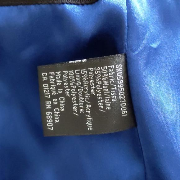 Le Chateau Blue Blazer Jacket - Picture 5 of 7